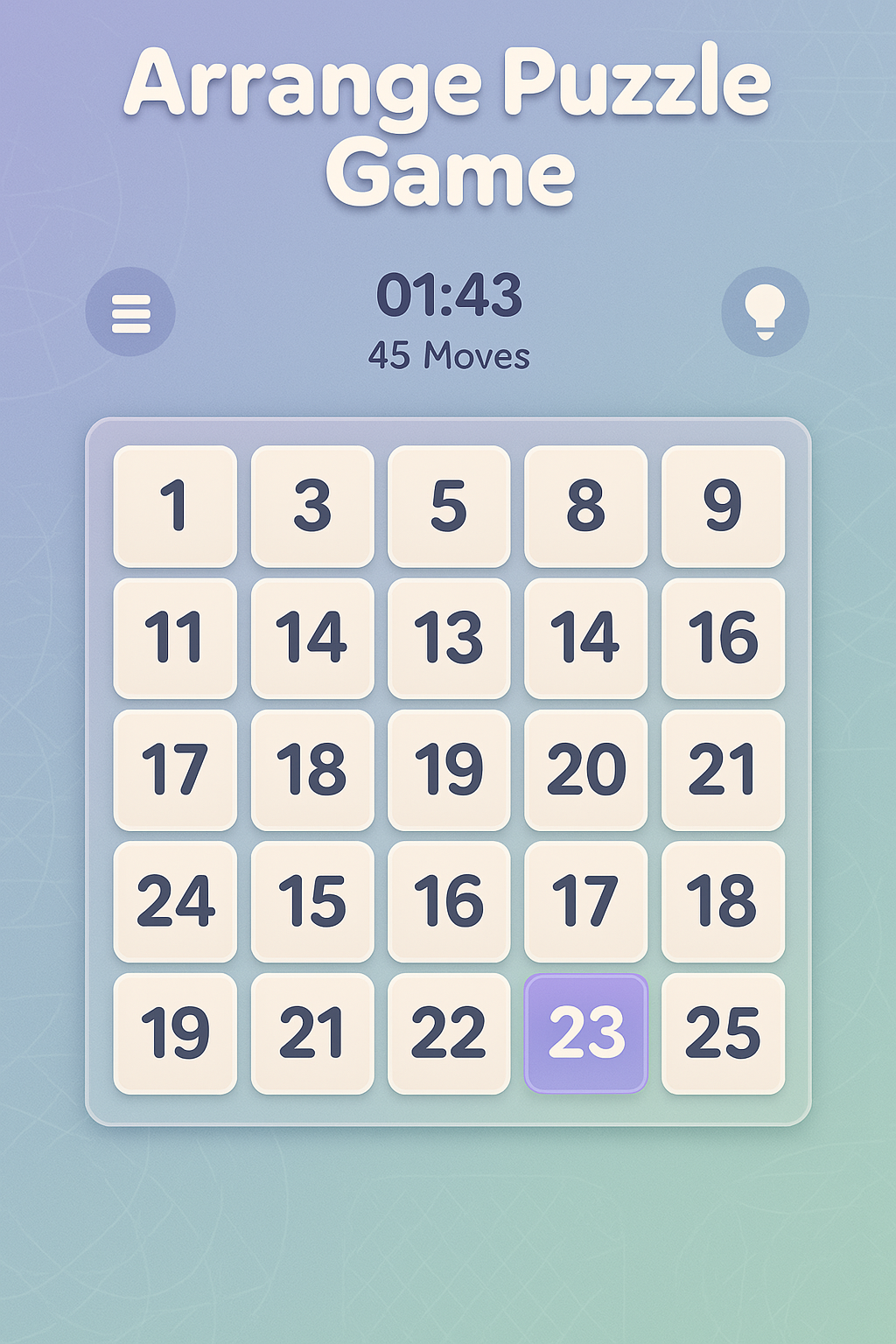 Arrange Puzzle